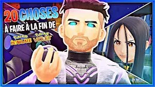 Miniature : 20 CHOSES À FAIRE APRÉS AVOIR TERMINÉ Pokémon Écarlat & Violet .
