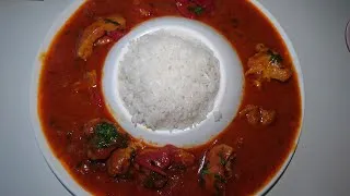 Miniature : Poulet au curry et lait de coco