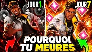 Miniature : 7 JOURS POUR AVOIR DES MOUVEMENTS DE RADIANT SUR VALORANT - GUIDE MOUVEMENT 2026 - road to immo 3