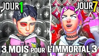 Miniature : J'AI 90 JOURS POUR RANK UP IMMORTAL 3 SUR VALORANT (c'est trop difficile...) - road to immo 3 ep 3