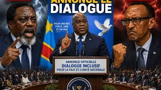 Miniature : DISCOURS À LA NATION : FATSHI ANNONCE LE DIALOGUE SANS AFC/ M23 