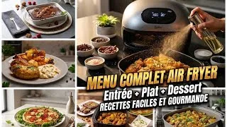 Miniature : ✨idée de recettes au air Fryer ✨poulet, feuilleté, brownies chocolat…👌