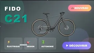 Miniature : Transport #1 - Fiido C21 Gravel : le vélo électrique qui change votre façon de bouger ! 🚴‍♂️⚡