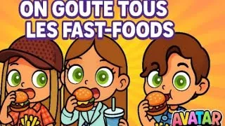 Miniature : ON GOUTE TOUS LES FAST-FOODS 🍔🍕🌭 DANS AVATAR WORLD 🌍 WITH MY VOICE 🎤🎙️📣