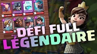 Miniature : CLASH ROYALE DEFI DECK FULL LÉGENDAIRE
