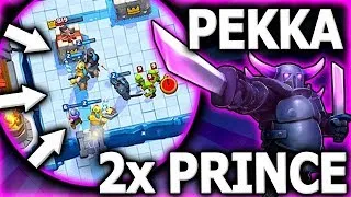 Miniature : CLASH ROYALE RETOUR DE VACANCE AU PEKKA DOUBLE PRINCE