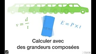 Miniature : HATIER : Calculer avec des grandeurs composées