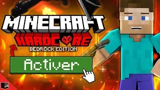 Miniature : Inédit - Comment Avoir Le Mode Hardcore Sur Minecraft Bedrock Edition Sans Mod  !