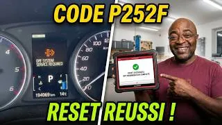 Miniature : Voyant FAP allumé Outlander 3 diesel — Code P252F reset complet avec Launch X431 Pro