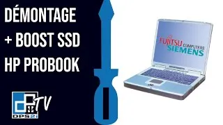 Miniature : Changement de la pile BIOS d'un PC vintage - Fujitsu Siemens Amilo D sous XP et pentium 4