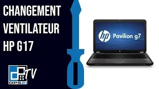 Miniature : Remplacement d'un ventilateur sur un HP pavillon g17