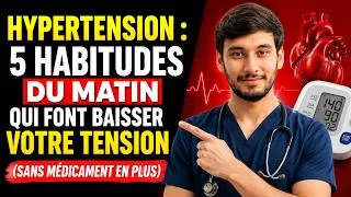 Miniature : Hypertension : 5 habitudes du matin qui font baisser votre tension (sans médicament en plus)