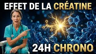 Miniature : Le VRAI Effet de la CRÉATINE en 24 Heures – ATP, Bienfaits Cérébraux & Hydratation Intracellulaire