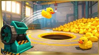 Miniature : Je lance des CANARDS dans le VIDE pour gagner de l'ARGENT (Project P.I.T.T.)