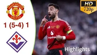 Miniature : Manchester United vs Fiorentina 1-1( Pen 5-3 ) - All Goals & Penalty  Club Friendly 2025