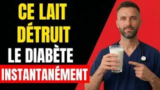 Miniature : Le Lait Que Tout Diabétique Devrait BOIRE pour BAISSER la Glycémie et Ralentir le Diabète de Type 2