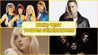 Miniature : Blind test toutes générations (1960-2025)