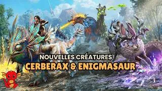 Miniature : De nouvelles créatures révélées en avant-première : Cerberax & Enigmasaur | ARK NEWS