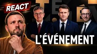 Miniature : 📺 L’Événement reçoit Macron, Mélenchon et Retailleau pour parler du G7 ! | REACT 👀