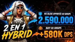Miniature : LE MEILLEUR BUILD HYBRIDE ?! 🤯 +2,59M DE VIE BLEUE & +580K DPS !