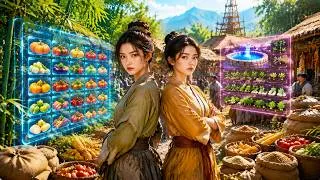 Miniature : Double réincarnation en famine : on a un supermarché spatial, on fait des stocks et on s'enrichit !