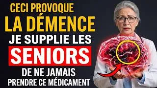 Miniature : Démence foudroyante : 9 pilules courantes qui menacent votre cerveau.