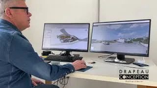 Miniature : Maitre d’œuvre en Vendée - Simulation réaliste - Drapeau Conception
