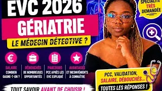 Miniature : EVC gériatrie 2026  : Salaire, Débouchés, Parcours de Consolidation et Avantages