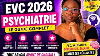 Miniature : EVC 2026 Psychiatrie : Salaire, Débouchés, Parcours de Consolidation et Avantages