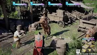 Miniature : Let's Play Crimson Desert : Set de Malafroid et "combat" contre le Chevalier au Crâne ! #25