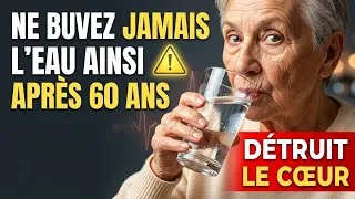 Miniature : Boire de l’eau de cette façon après 60 ans peut fatiguer votre cœur sans que vous le sachiez