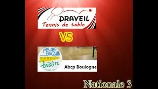 Miniature : Tennis de Table - Draveil TT vs ABCP Boulogne ( Nationale 3 )