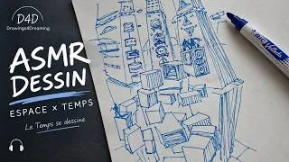 Miniature : D4D — ASMR Dessin | Espace × Temps | Le Temps se dessine