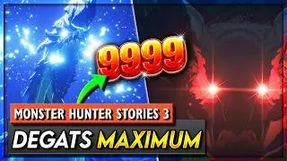 Miniature : COMMENT faire 9999 DÉGÂTS FACILEMENT ? | Monster Hunter Stories 3