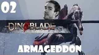 Miniature : DINOSAURE CONTRE DÉMONS ET MÉTÉORITES (FIN DU JEU) | Dinoblade #02