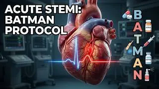 Miniature : CAS CLINIQUE : ECG, Troponines et Protocole BATMAN expliqués, #cardiologisttips