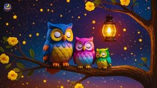 Miniature : 🌙 3 Sleeping Owls Lullaby For Babies ♫ Calming Baby Sleep Music For Peaceful Nights 🎶