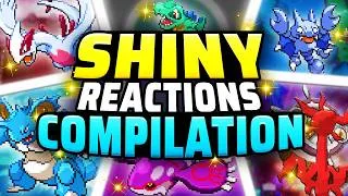 Miniature : ✨ 23 POKEMON SHINY REACTIONS - COMPILATION DE NOS SHINY SUR PLEIN DE JEUX POKÉMON ! ✨