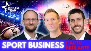 Miniature : Rugby à 635M€, PSG & son stade, CIO sous tension… je décrypte le sport business avec mes invités 🔥