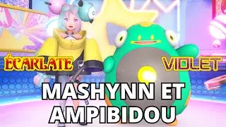 Miniature : Pokémon Écarlate et Violet : Mashynn, championne influenceuse et Ampibidou 🐸⚡ | Analyse et théories