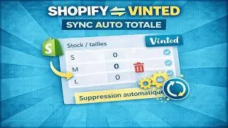 Miniature : Automatisation de la synchronisation des stocks entre Shopify et Vinted