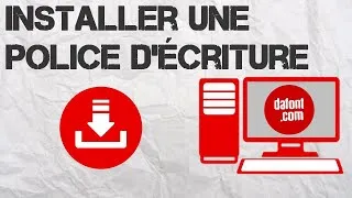 Miniature : Comment installer une police d'écriture?