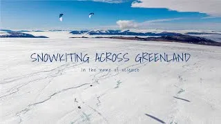 Miniature : Greenland, 1500 km by kite-ski in the name of science