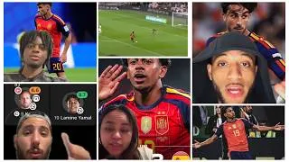 Miniature : ESPAGNE 3-2 ANGLETERRE : LAMINE YAMAL METS FIN AU DÉBAT DU BALLON D'OR