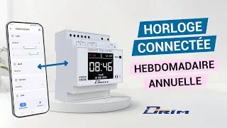 Miniature : TIME-CONNECT – Horloge connectée rail DIN programmable par smartphone