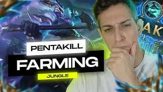 Miniature : Comment DETRUIRE la GAME avec un JUNGLER FARMING ? League of legends