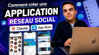 Miniature : Comment Créer Une Application Réseau Social Avec l'IA ?