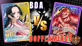 Miniature : Boa Hancock OP14 vs Doflamingo | Gameplay – Going First