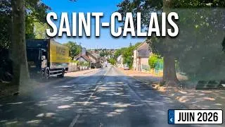 Miniature : 40°C à Saint-Calais : Route sous la Canicule (Juin 2026)
