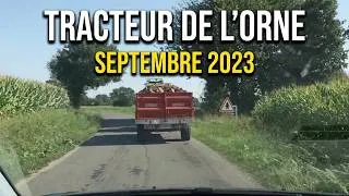 Miniature : Tracteur de l'Orne : Rencontre sur la route – Septembre 2023 (chapelle-d 'Andaine)